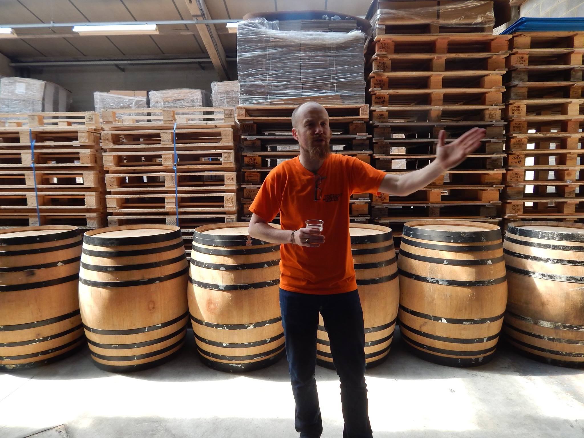 brewery tour Brussels-Cedric Jamar-Agalmalt-Brussels tours beer tasting